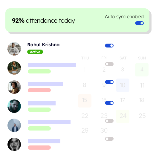 attendance-custom